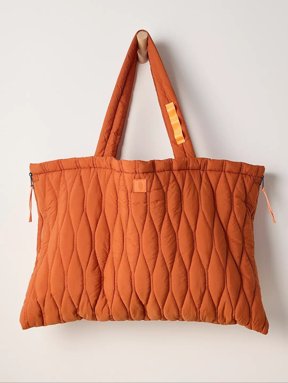 ❣️🪷NWT Free People FP Movement Fold Out Blanket Tote Bag In Terra 🌙